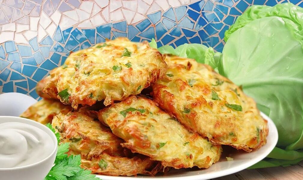 白菜煎饼